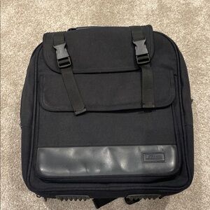 Targus Black 15" Padded Notebook Laptop Business College Book Bag Backpack‎